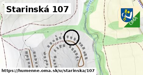Starinská 107, Humenné