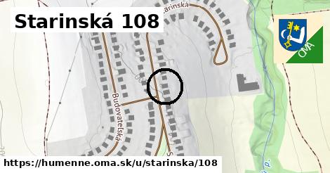 Starinská 108, Humenné