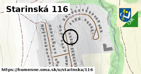 Starinská 116, Humenné