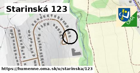 Starinská 123, Humenné