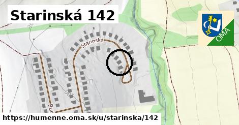 Starinská 142, Humenné