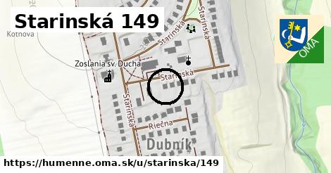 Starinská 149, Humenné
