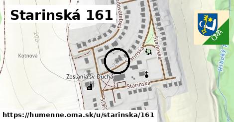 Starinská 161, Humenné