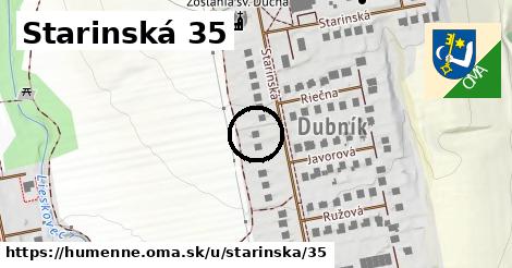 Starinská 35, Humenné