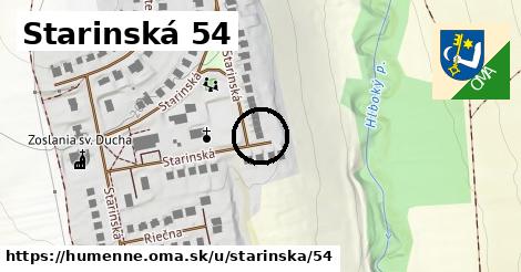 Starinská 54, Humenné