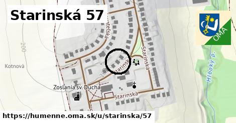 Starinská 57, Humenné