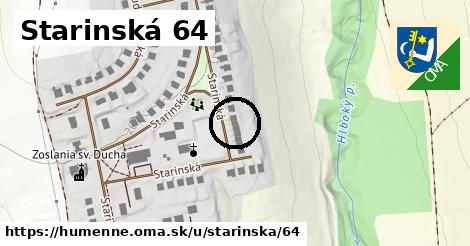 Starinská 64, Humenné