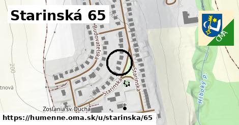 Starinská 65, Humenné