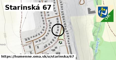 Starinská 67, Humenné