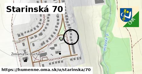 Starinská 70, Humenné