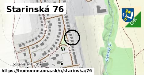 Starinská 76, Humenné