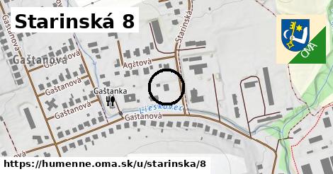 Starinská 8, Humenné