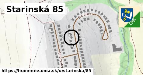Starinská 85, Humenné