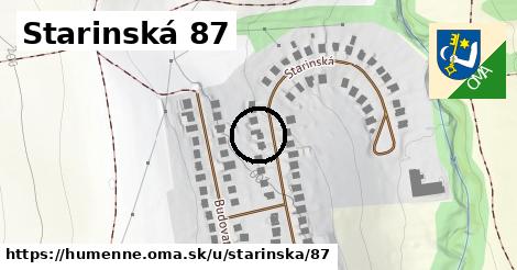 Starinská 87, Humenné