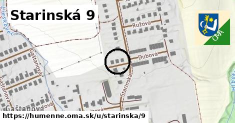 Starinská 9, Humenné