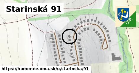 Starinská 91, Humenné