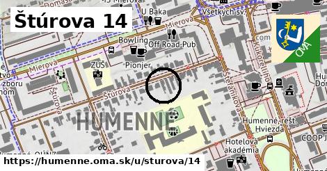 Štúrova 14, Humenné