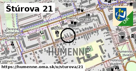 Štúrova 21, Humenné