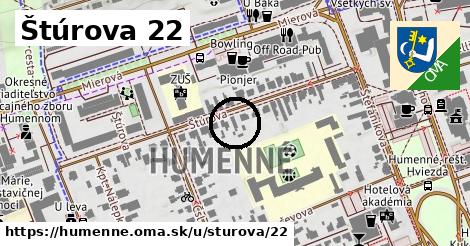 Štúrova 22, Humenné