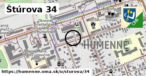 Štúrova 34, Humenné