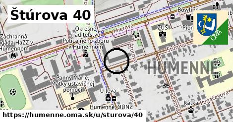 Štúrova 40, Humenné