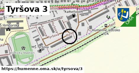 Tyršova 3, Humenné