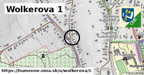 Wolkerova 1, Humenné