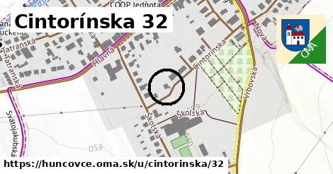 Cintorínska 32, Huncovce