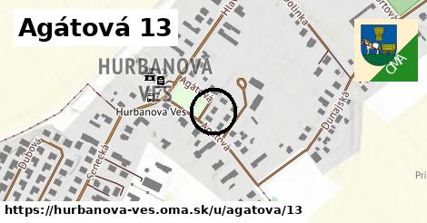 Agátová 13, Hurbanova Ves