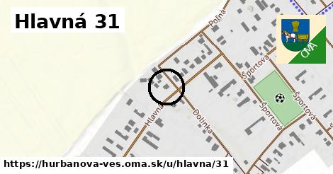 Hlavná 31, Hurbanova Ves