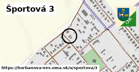 Športová 3, Hurbanova Ves