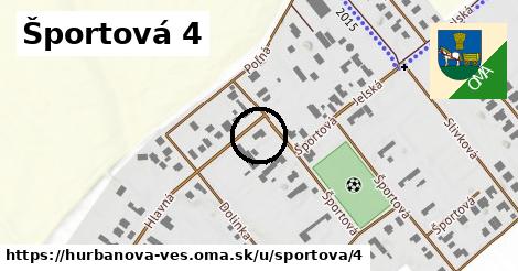 Športová 4, Hurbanova Ves