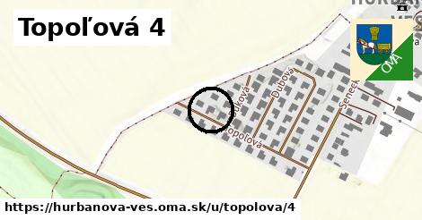 Topoľová 4, Hurbanova Ves