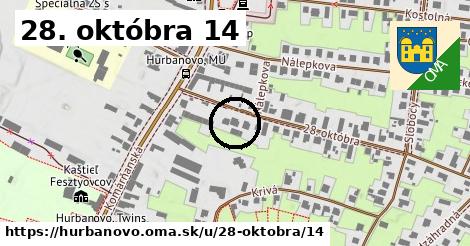 28. októbra 14, Hurbanovo