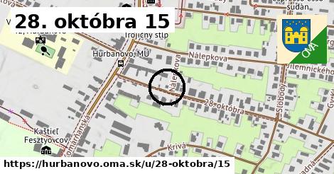 28. októbra 15, Hurbanovo