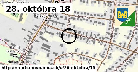 28. októbra 18, Hurbanovo