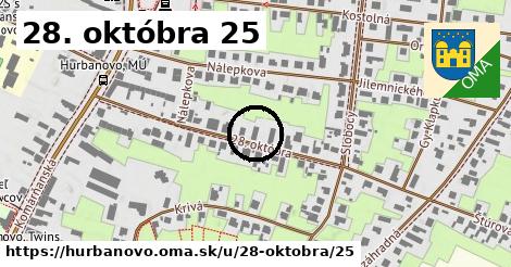 28. októbra 25, Hurbanovo