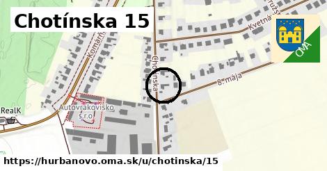 Chotínska 15, Hurbanovo