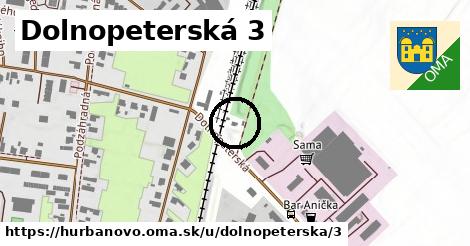 Dolnopeterská 3, Hurbanovo