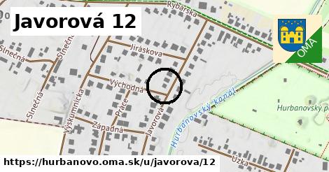 Javorová 12, Hurbanovo