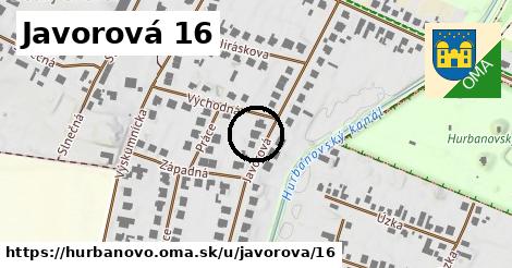 Javorová 16, Hurbanovo