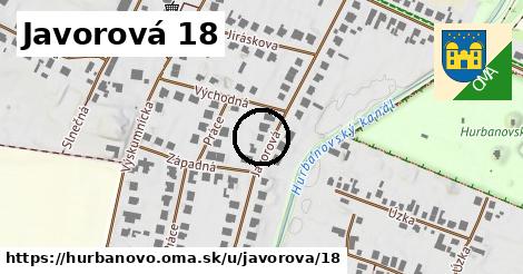 Javorová 18, Hurbanovo