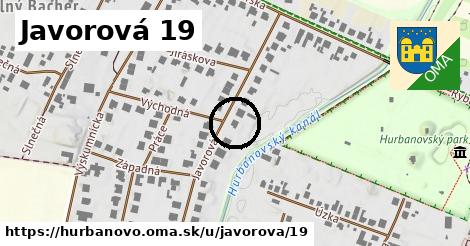 Javorová 19, Hurbanovo