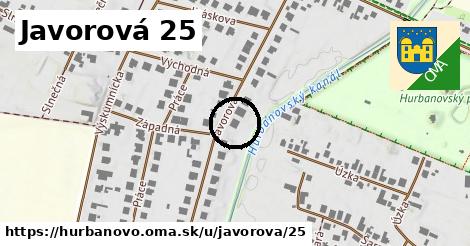 Javorová 25, Hurbanovo