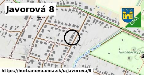 Javorová 8, Hurbanovo