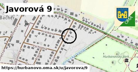 Javorová 9, Hurbanovo