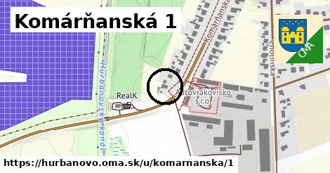 Komárňanská 1, Hurbanovo