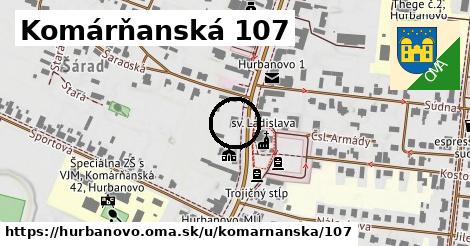 Komárňanská 107, Hurbanovo