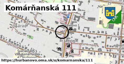 Komárňanská 111, Hurbanovo