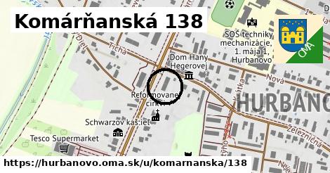 Komárňanská 138, Hurbanovo